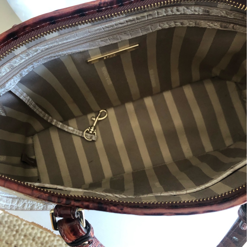 Brahmin Asher Satchel. Structured. Adjustable Str… - image 15